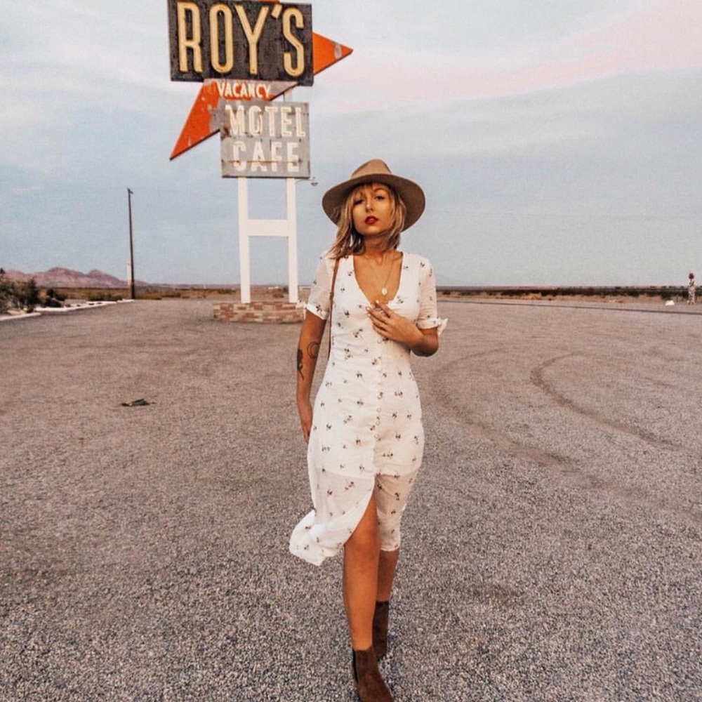 Urban Outfitters Melanie Button Down Dress